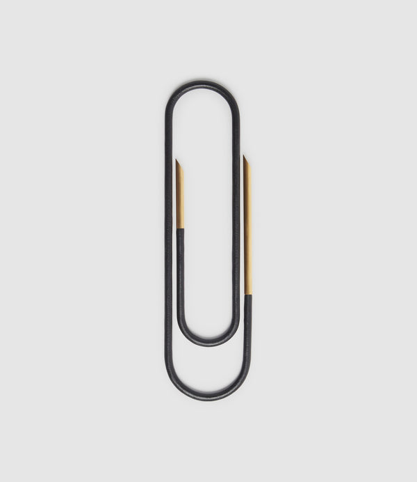 Coffee Table Bookmark Gold and Buffalo Black