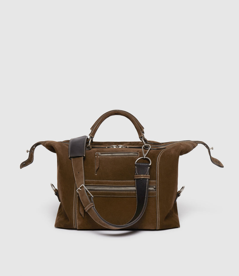 INDIANA JONES™ Vagabond Messenger Chocolate Suede