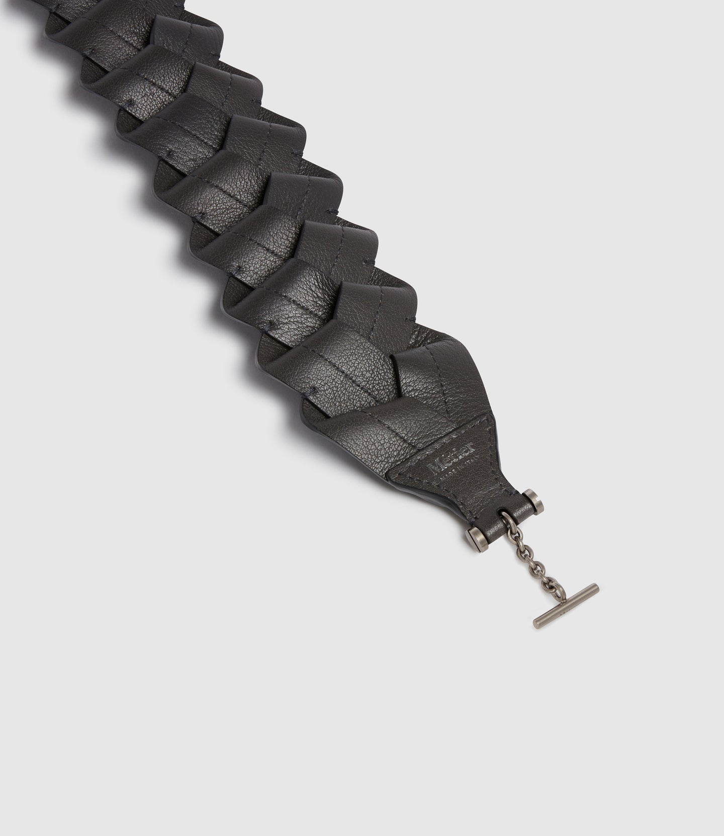 Loose Braided Strap Elvis Anthracite