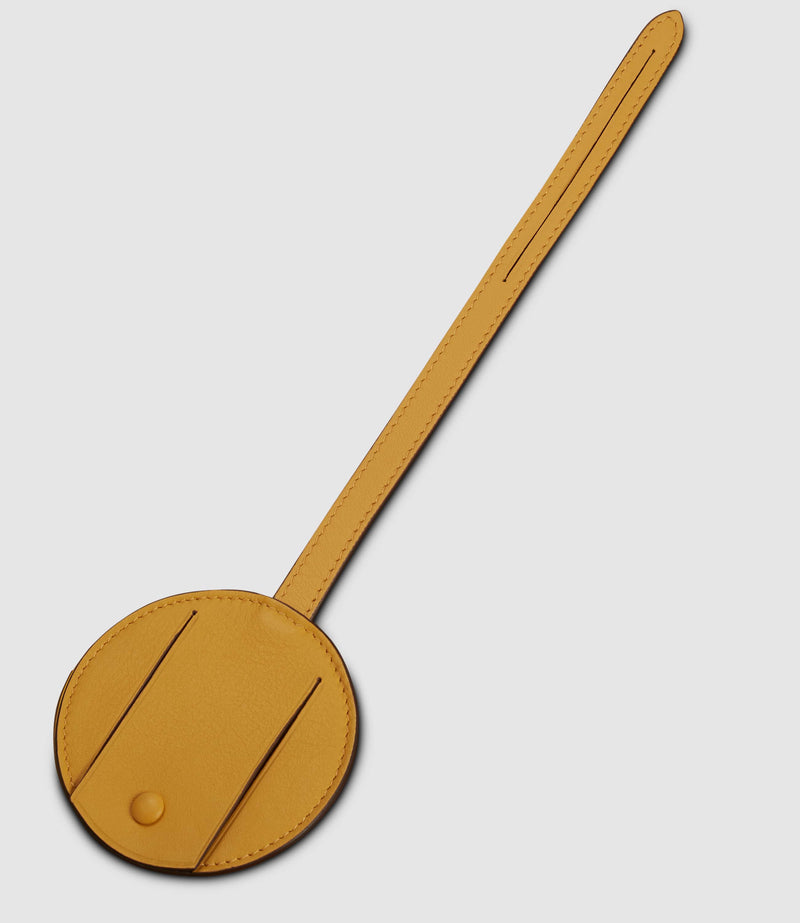 Métier Luggage Tag Smooth Calfskin Pollen