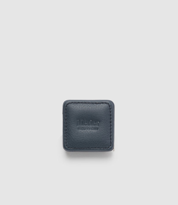 Measuring Tape Smooth Calfskin Navy