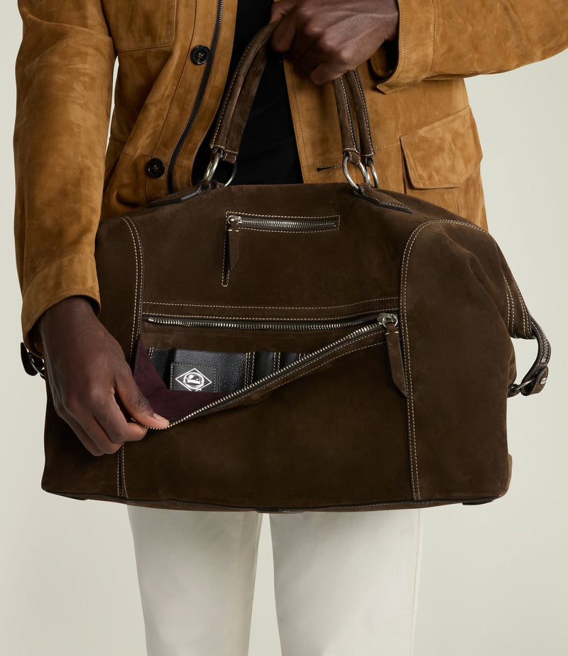 INDIANA JONES™ Vagabond Duffle Chocolate Suede