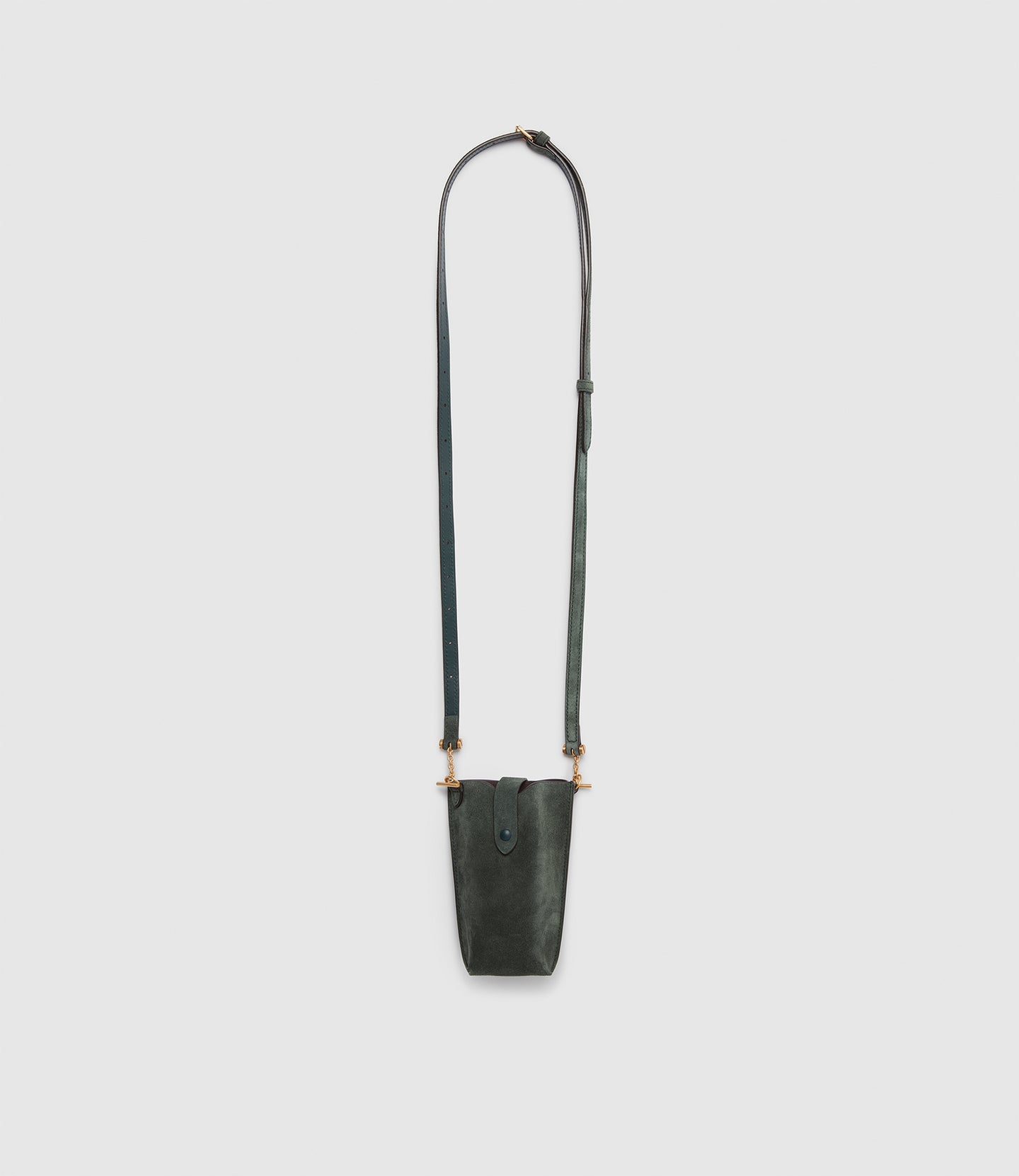 Minimalist Double Suede Emerald