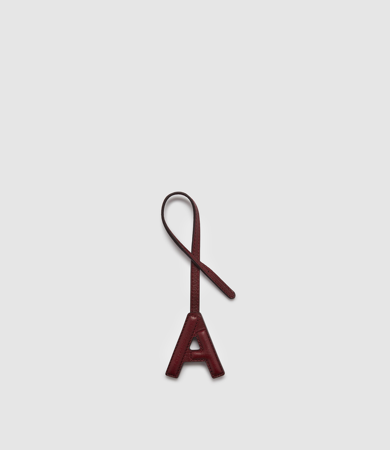 Personalisation Letter Charm Buffalo Dark Cherry