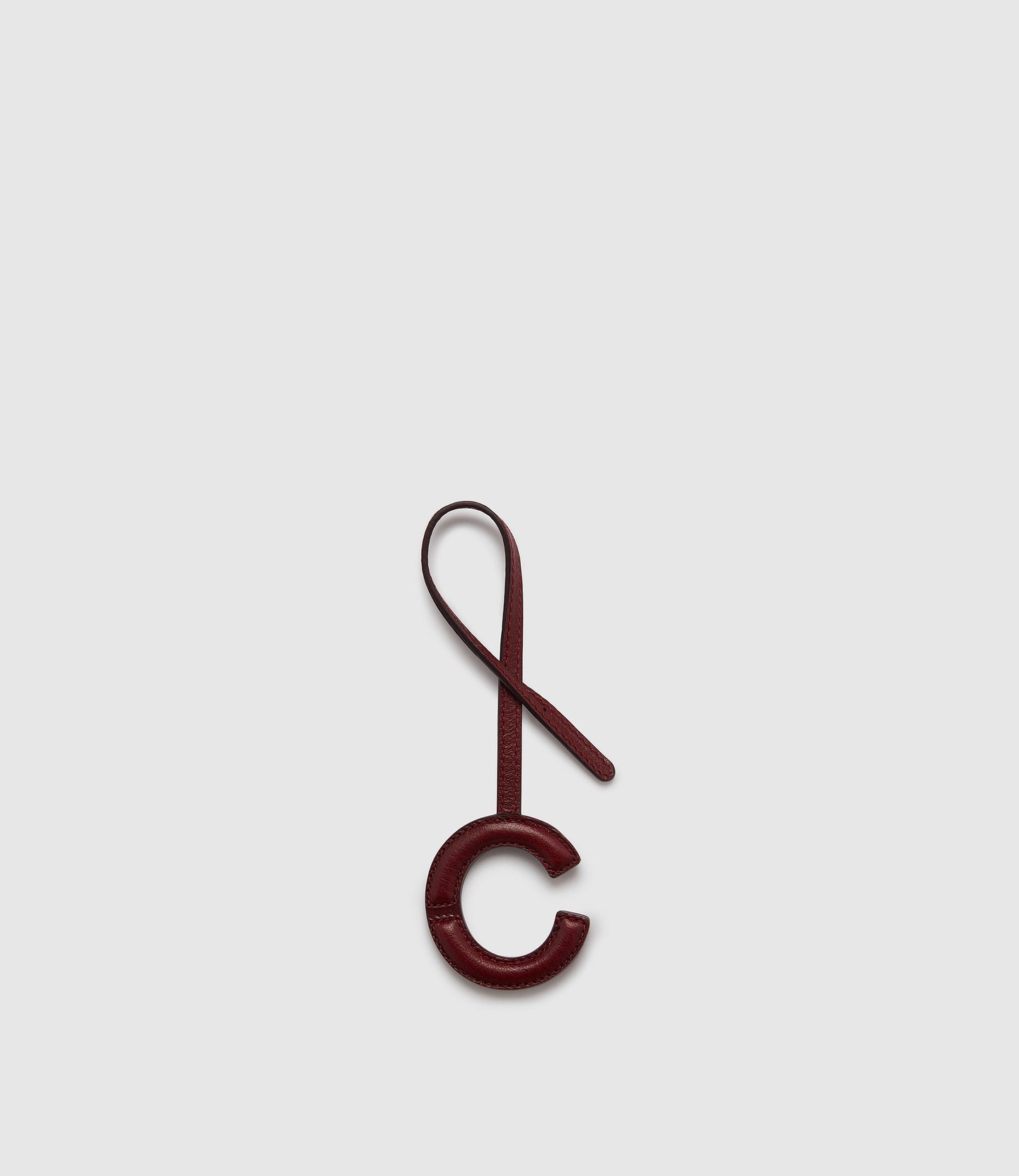 Personalisation Letter Charm Buffalo Dark Cherry