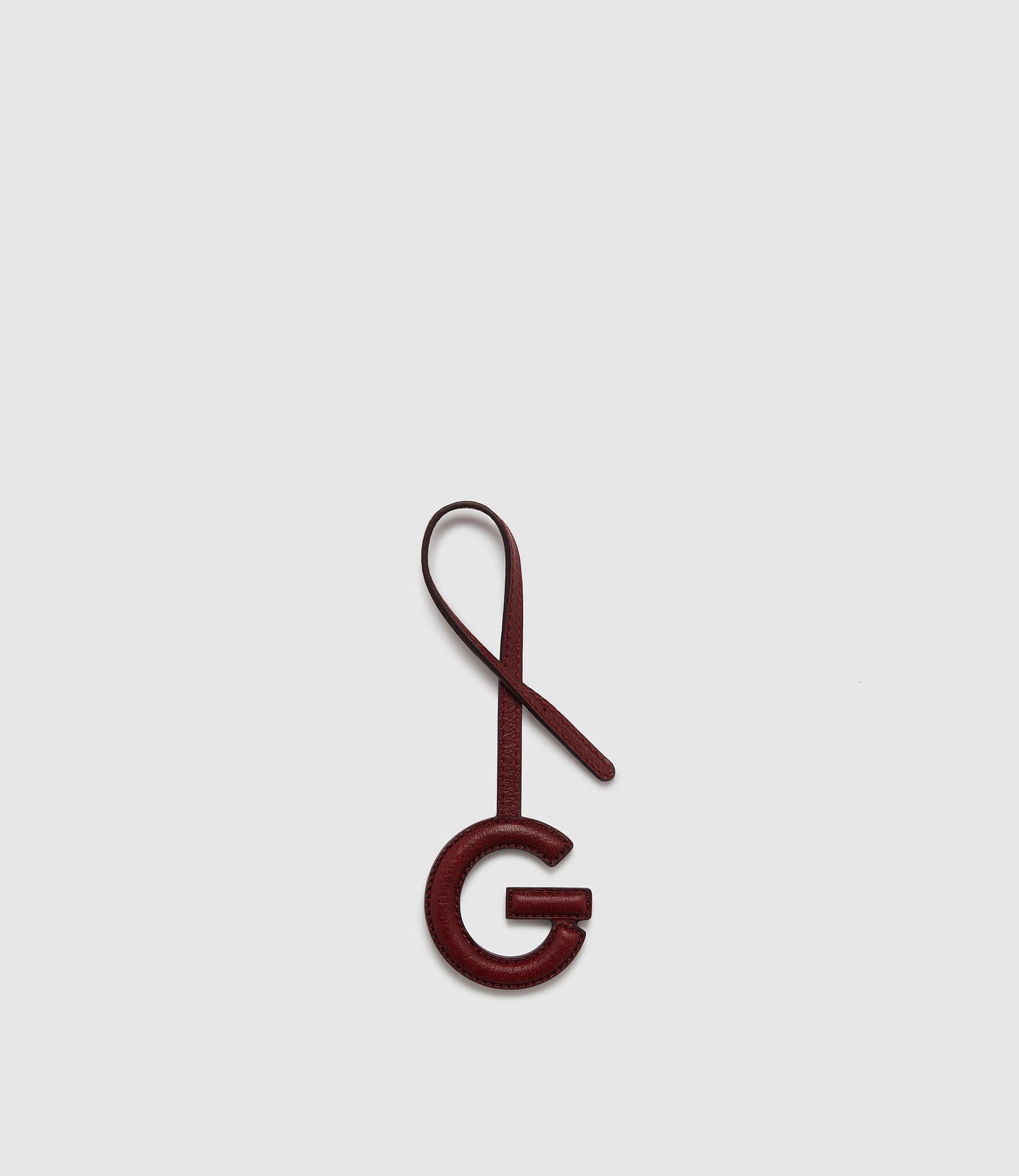 Personalisation Letter Charm Buffalo Dark Cherry