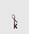 Personalisation Letter Charm Buffalo Dark Cherry