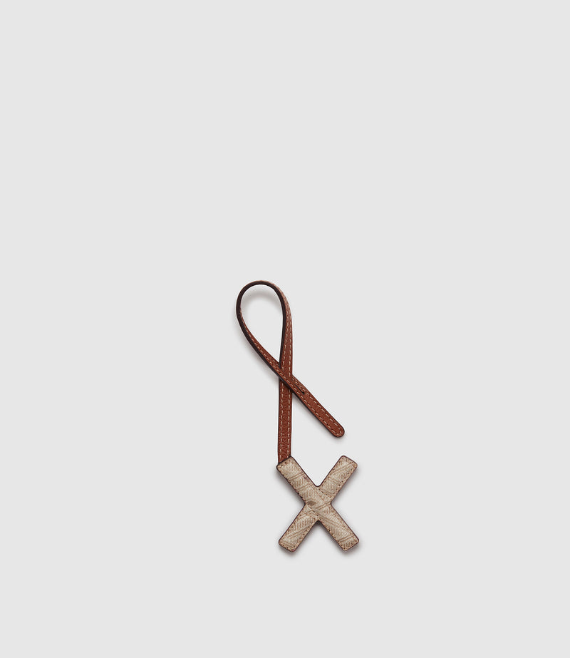 Personalisation Letter Charm Signature Canvas Light
