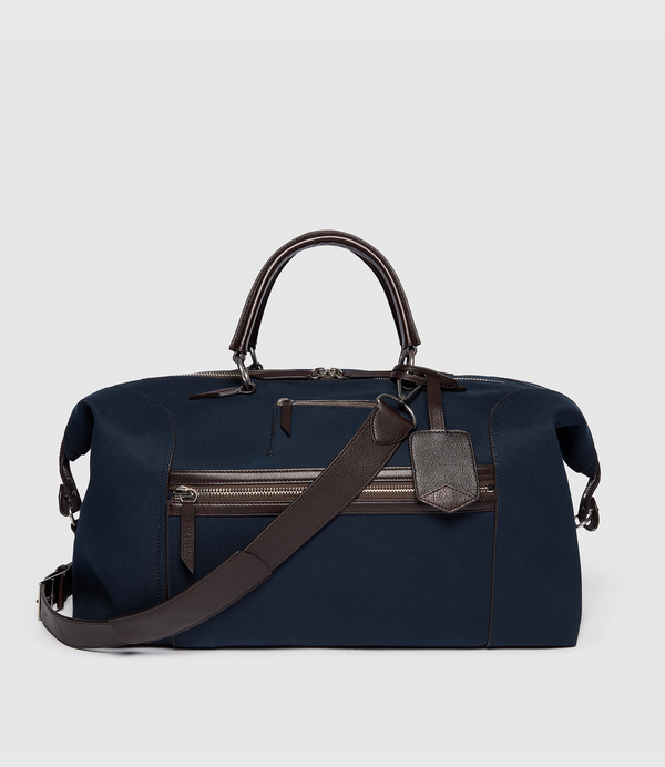 Vagabond Duffle Sustainable Cotton Navy